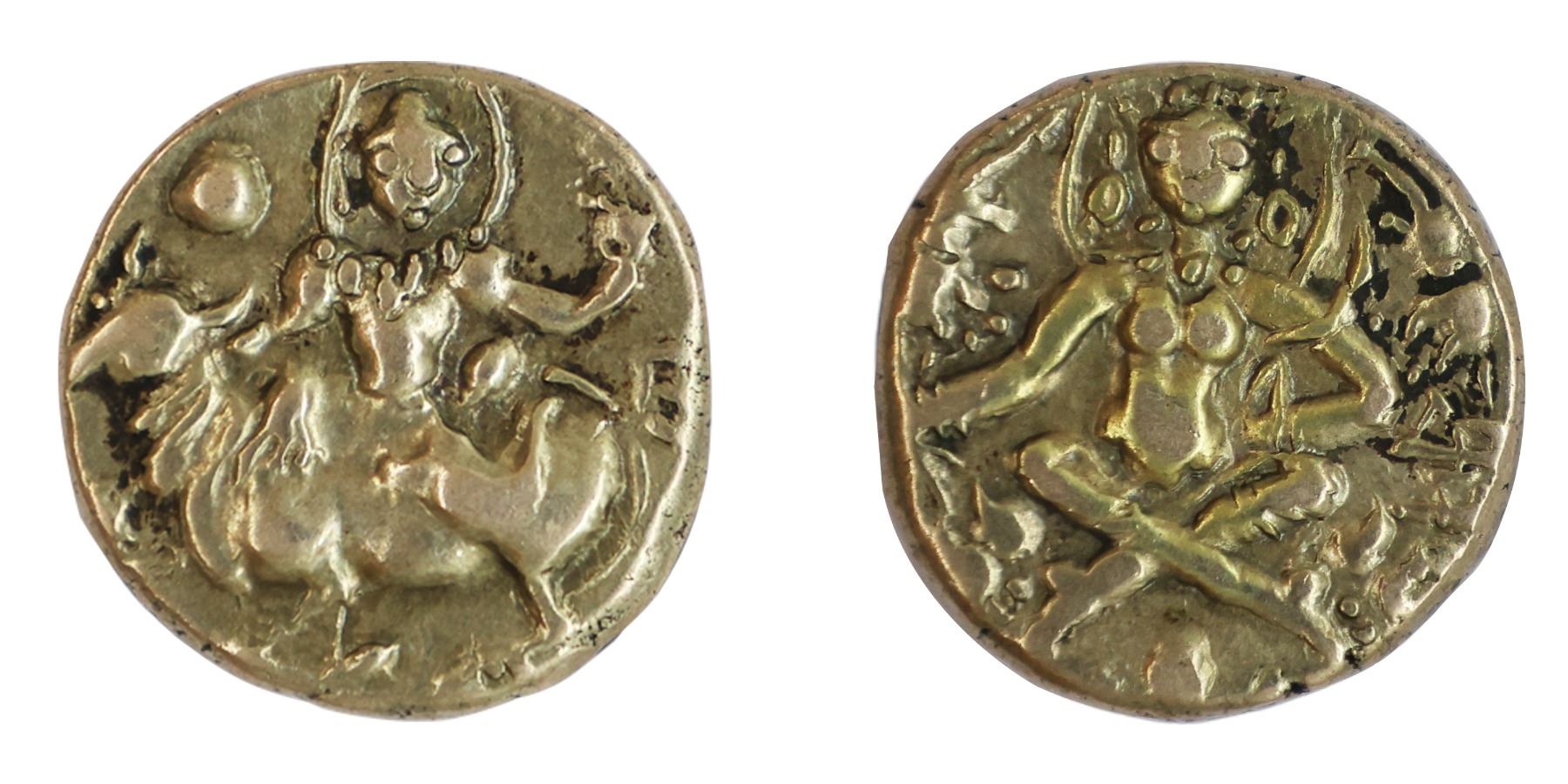 Sasanka Dynasty: Sasanka King of Gauda, Gold Dinar