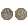 Image 1 : Assam: Rudra Simha, Silver Rupee, SK 1619, Lion chasing deer right