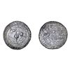 Image 1 : Tripura: Amara Manikya,  Silver Tanka, Saka1502, with title 'Conquerer of the World,' citing Queen A