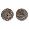 Image 1 : Bengal Presidency: INO Shah Alam II, Silver machine-struck 1/4 Rupee, Benaras