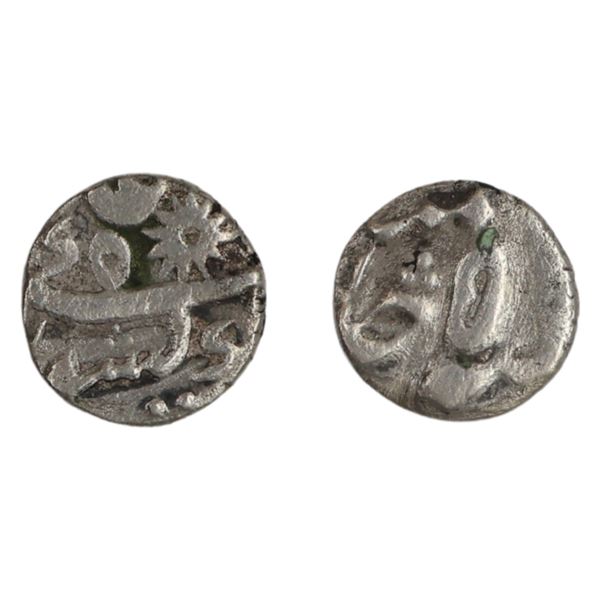 Bengal Presidency: INO Shah Alam II, Murshidabad, Silver 1/8 Rupee