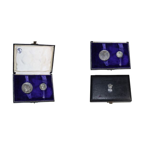 Republic of India: 1972 Commemorative Set (2 coins), VIP Proof Set