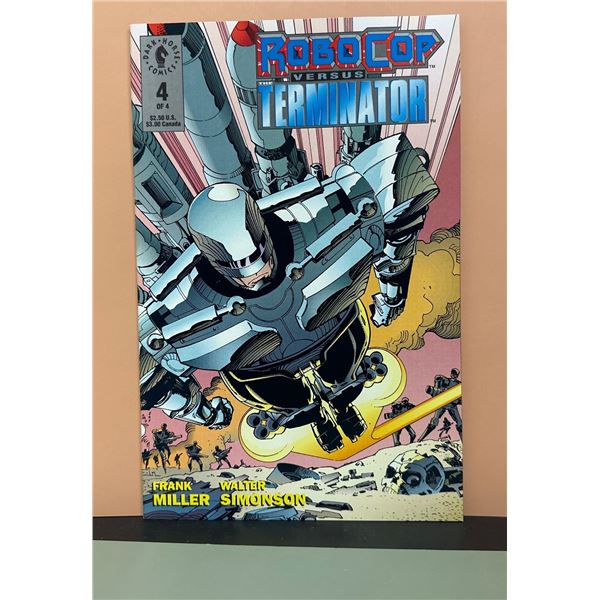 RoboCop versus The Terminator #4 (Dark Horse Comics, 1992) Frank Miller