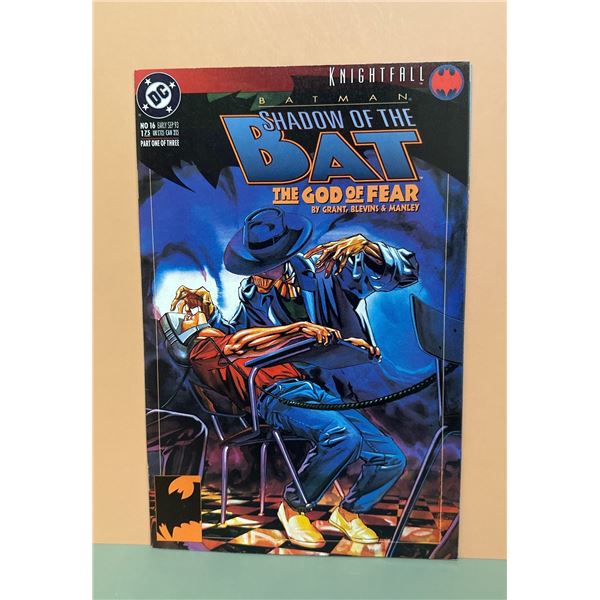 Batman: Shadow of the Bat #16 (DC, 1993) Knightfall Part One of Three