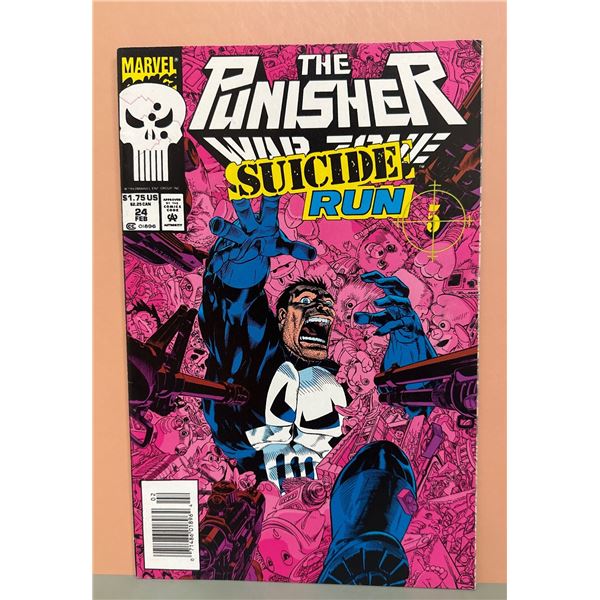 The Punisher War Zone #24 (Marvel, Feb 1994) Suicide Run Comic Book
