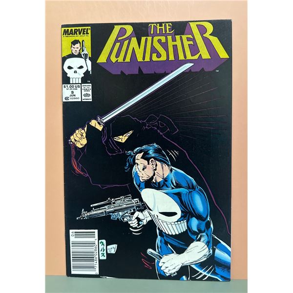 The Punisher #9 (Marvel Comics, June 1988) Vol. 2 Newsstand Edition