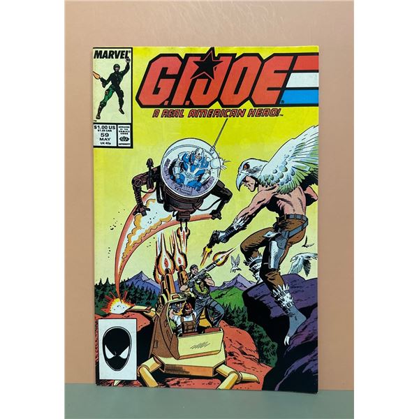 G.I. Joe: A Real American Hero #59 (Marvel, 1987) 1st App Outback & Jinx