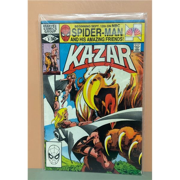 Ka-Zar the Savage #9 (Marvel, 1981) Spider-Man and His Amazing Friends