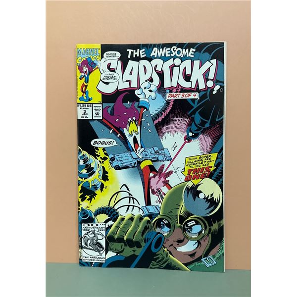 The Awesome Slapstick! #3 (Marvel, 1993) Comic Book