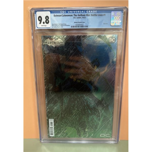 Batman/Catwoman: The Gotham War: Battle Lines #1 CGC 9.8 Meyers Foil Variant