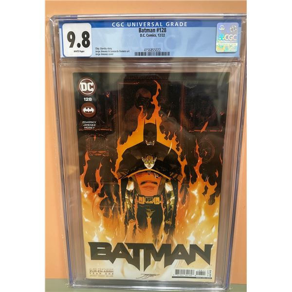 CGC 9.8 Batman #128 DC Comics 2022 Jorge Jimenez Cover Failsafe Story