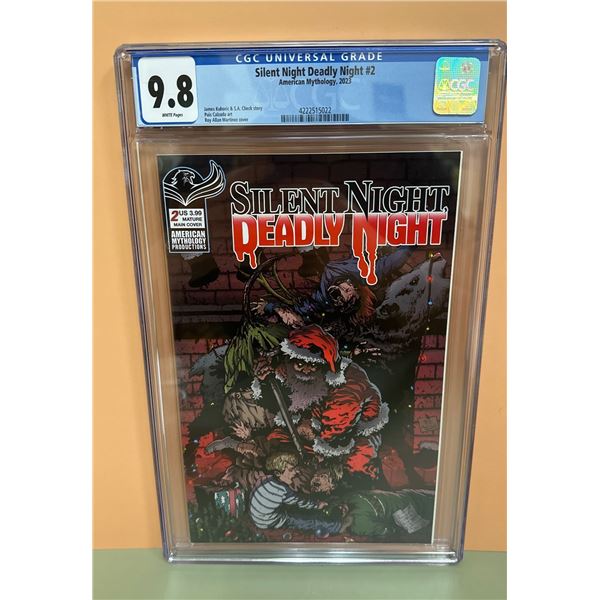 Silent Night Deadly Night #2 CGC 9.8 NM/Mint American Mythology 2023