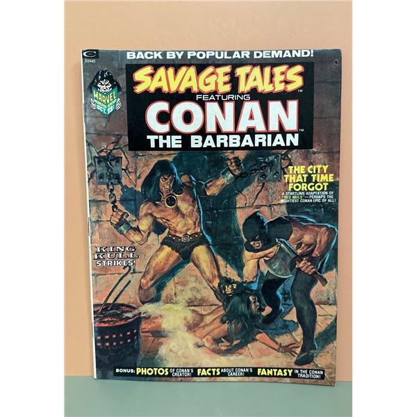 Savage Tales #2 (Marvel, 1973) Featuring Conan the Barbarian Magazine