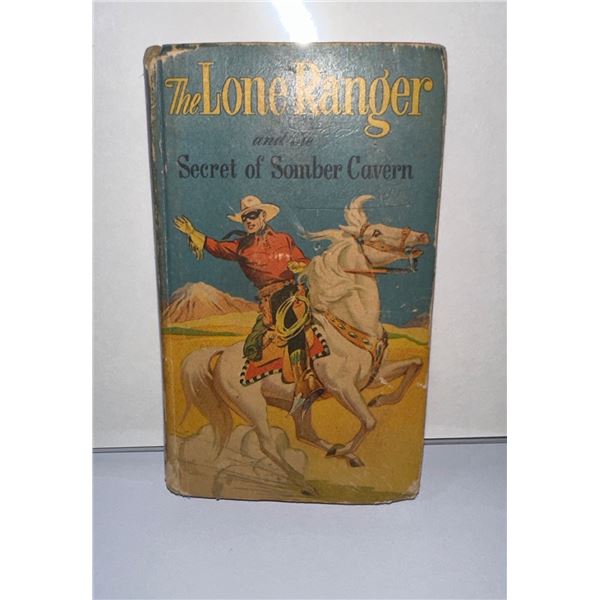 Vintage 1950 The Lone Ranger and the Secret of Somber Cavern Better Little Book