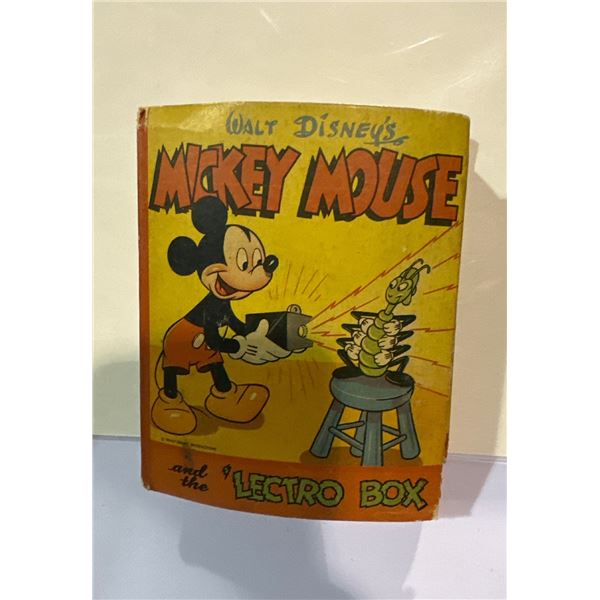 1946 Walt Disney's Mickey Mouse and the 'Lectro Box Better Little Book #1413