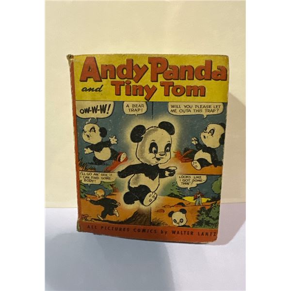 1944 Andy Panda and Tiny Tom Better Little Book #1425 by Walter Lantz