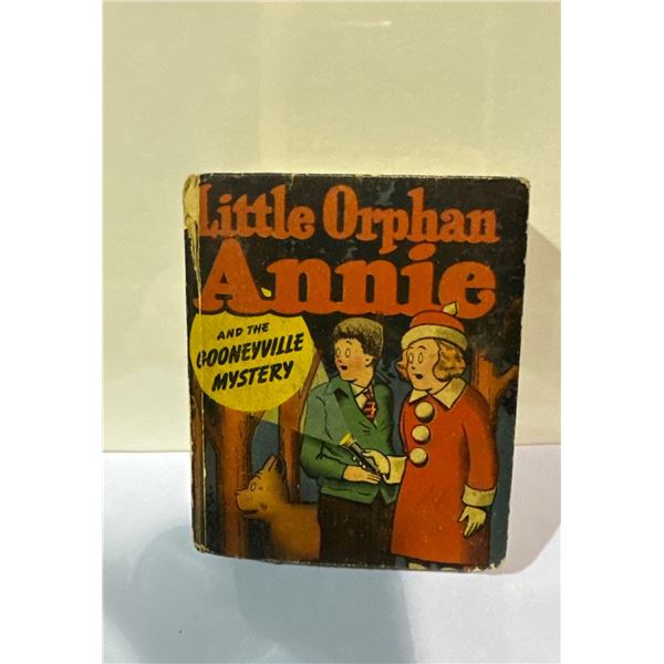 1947 Little Orphan Annie and The Cooneyville Mystery Better Little Book