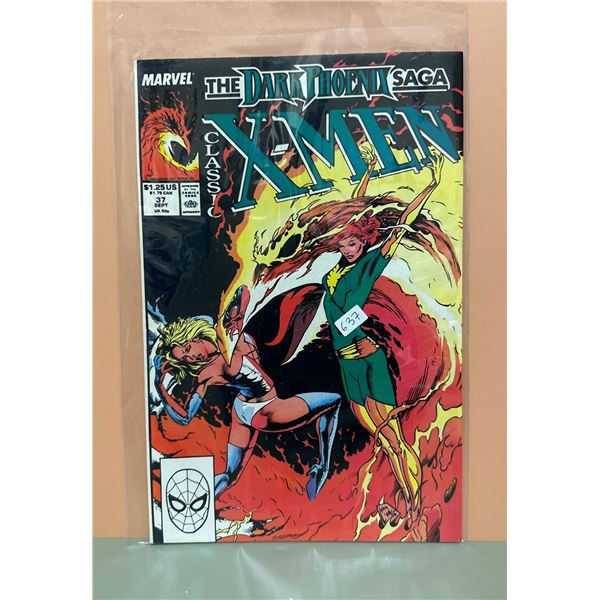 Classic X-Men #37 (Sept 1986) Marvel Comics - The Dark Phoenix Saga