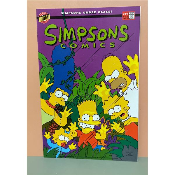 Simpsons Comics #12 Bongo Comics Group (1995) Direct Edition Flip-Book