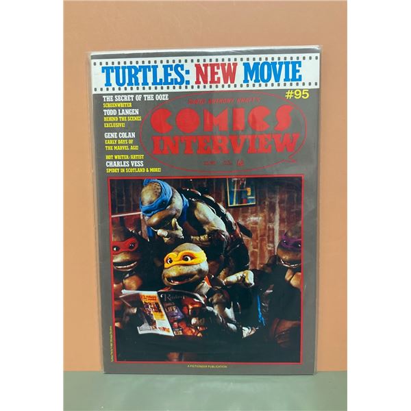 Comics Interview #95 Magazine 1991 Turtles: Secret of the Ooze