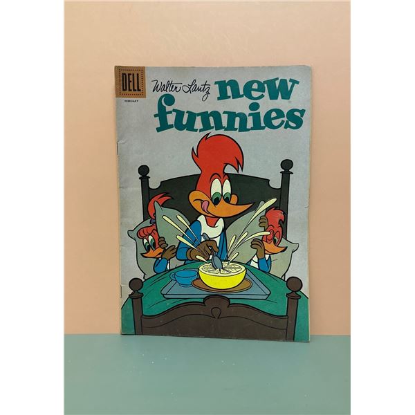 Walter Lantz New Funnies #281 (Dell, Feb 1956) Woody Woodpecker