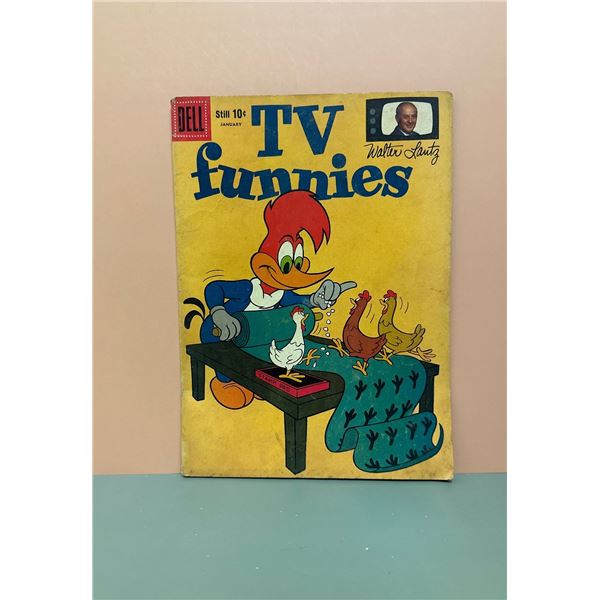 Walter Lantz TV Funnies #263 (Dell, 1954) Comic - Woody Woodpecker