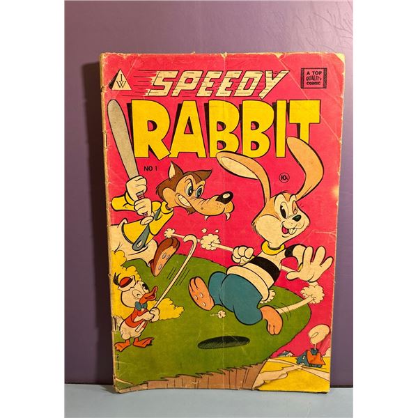 Speedy Rabbit #1 (I.W. Enterprises, 1963) Vintage Comic Book