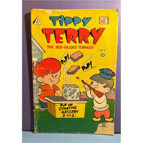Tippy Terry The Red-Headed Tornado #1 (Tower Comics) Comic Book