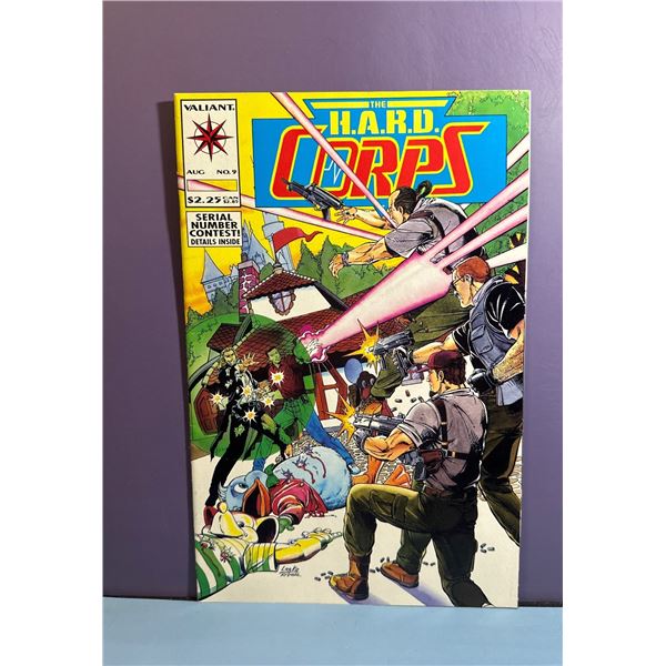 Valiant Comics The H.A.R.D. Corps #9 (Aug 1993) Serial Number Contest
