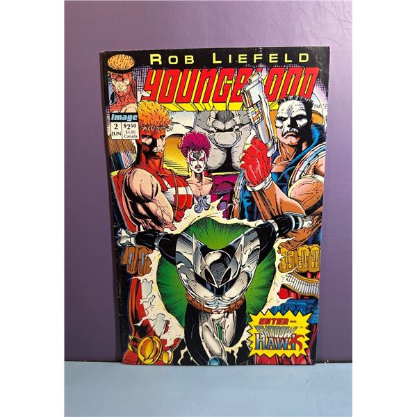 Youngblood #2 (Image, 1992) 1st App. Prophet & Shadowhawk Rob Liefeld