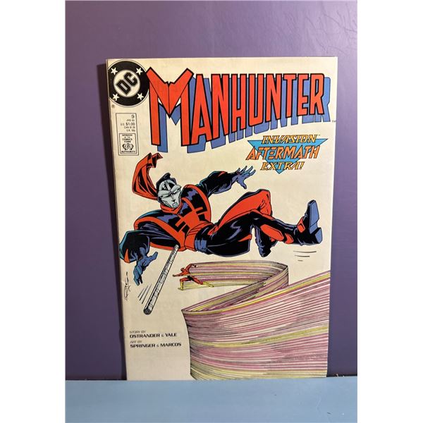 Manhunter #9 (DC Comics, 1989) Invasion Aftermath Extra! Copper Age