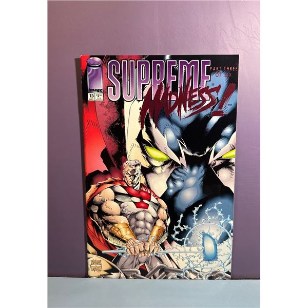 Supreme #15 (Image Comics, 1994) Madness Part 3, Spawn Crossover