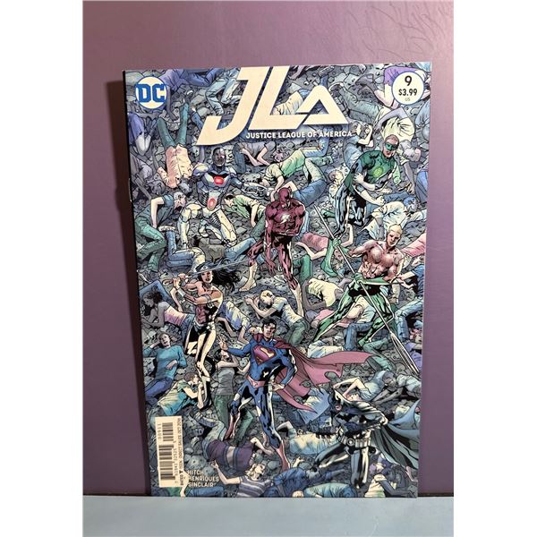 JLA: Justice League of America #9 (DC Comics, 2017) Felipe Watanabe Cover