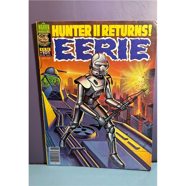 Eerie #101 Warren Magazine (1979) Hunter II Returns! Jim Laurier Art