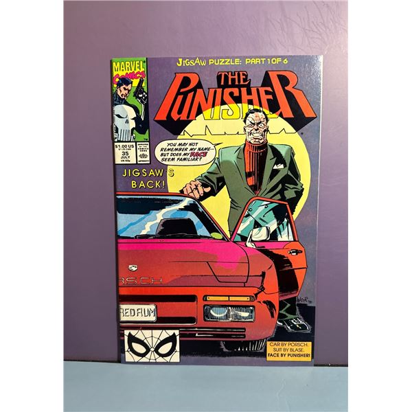 The Punisher #35 (1990, Marvel) Jigsaw Puzzle Part 1, Whilce Portacio Art