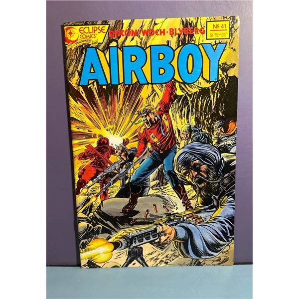 Airboy #41 (Eclipse Comics, 1988) Dixon, Woch, Blyberg Copper Age Comic