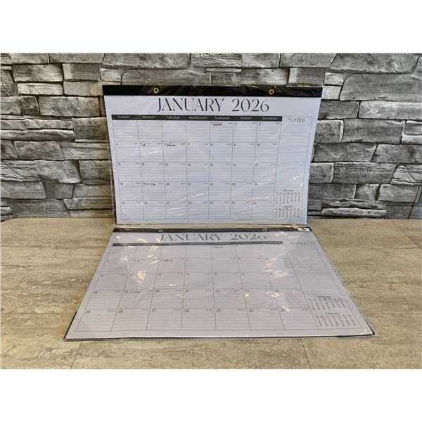Lot of 2 Desk Calanders 2026