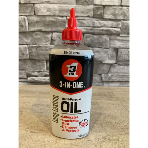 3- in - One Multi Purpose Oil 236ml Bottle