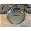 Image 3 : Piggy Bank Metal Screw Lids 12 Pack