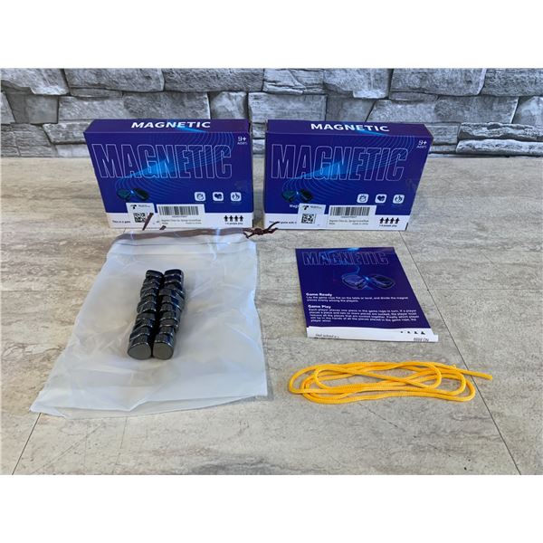 Lot of 2 Magnetic Game Ages 9 + for 1 - 4 Players