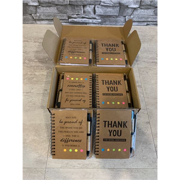 Insperational Note Pads With Pens 12 Pack