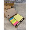 Image 4 : Insperational Note Pads With Pens 12 Pack