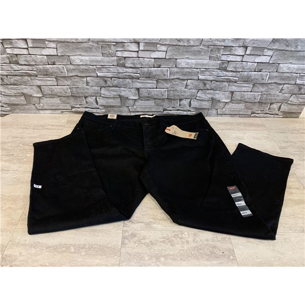 Levi Strauss & Co Black Label 311 Shaping Skinny Mid Rise Tummy Slimming 26W M