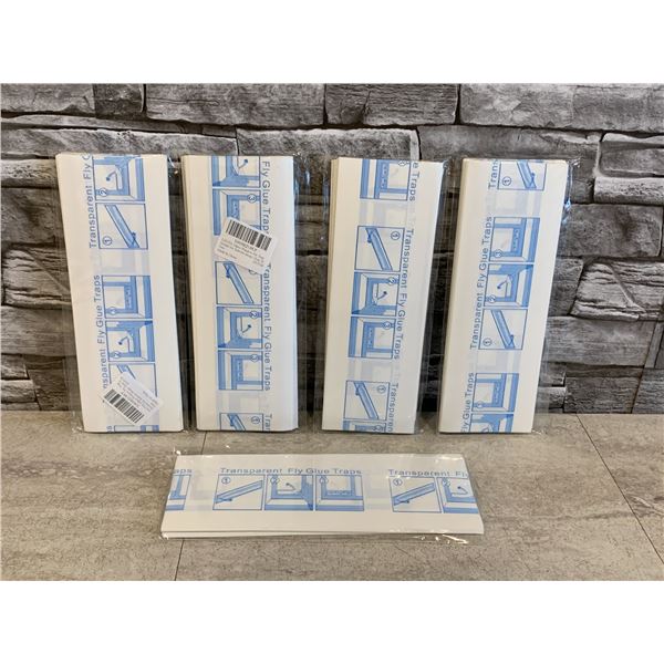 Lot of 5 Window Fly Traps 24 Pcs Per Pack