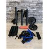 Image 1 : Pilates Bar Kit With Resistance Bands & Ab Roller