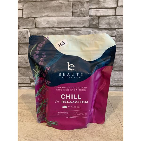 Beauty By Earth Lavender Rosemary Shower Steamers Chill For Relaxation 14 Tablete