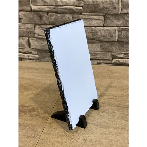 Slate Photo Frame With Holder 7 1/2 x 5 1/2