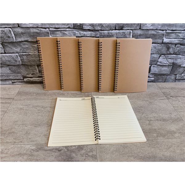 Lot of 6 Notebooks 8 1/4x 5 3/4