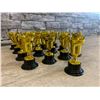Image 2 : Bag of 17 Mini Trophies Gold And Black