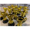 Image 3 : Bag of 17 Mini Trophies Gold And Black